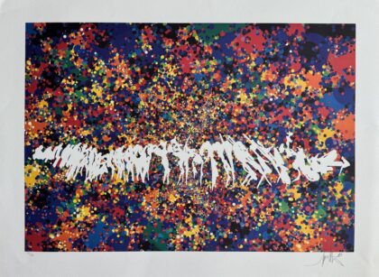 Raymond Moretti JAZZ BAND Hand Signed Limited Edition Lithograph