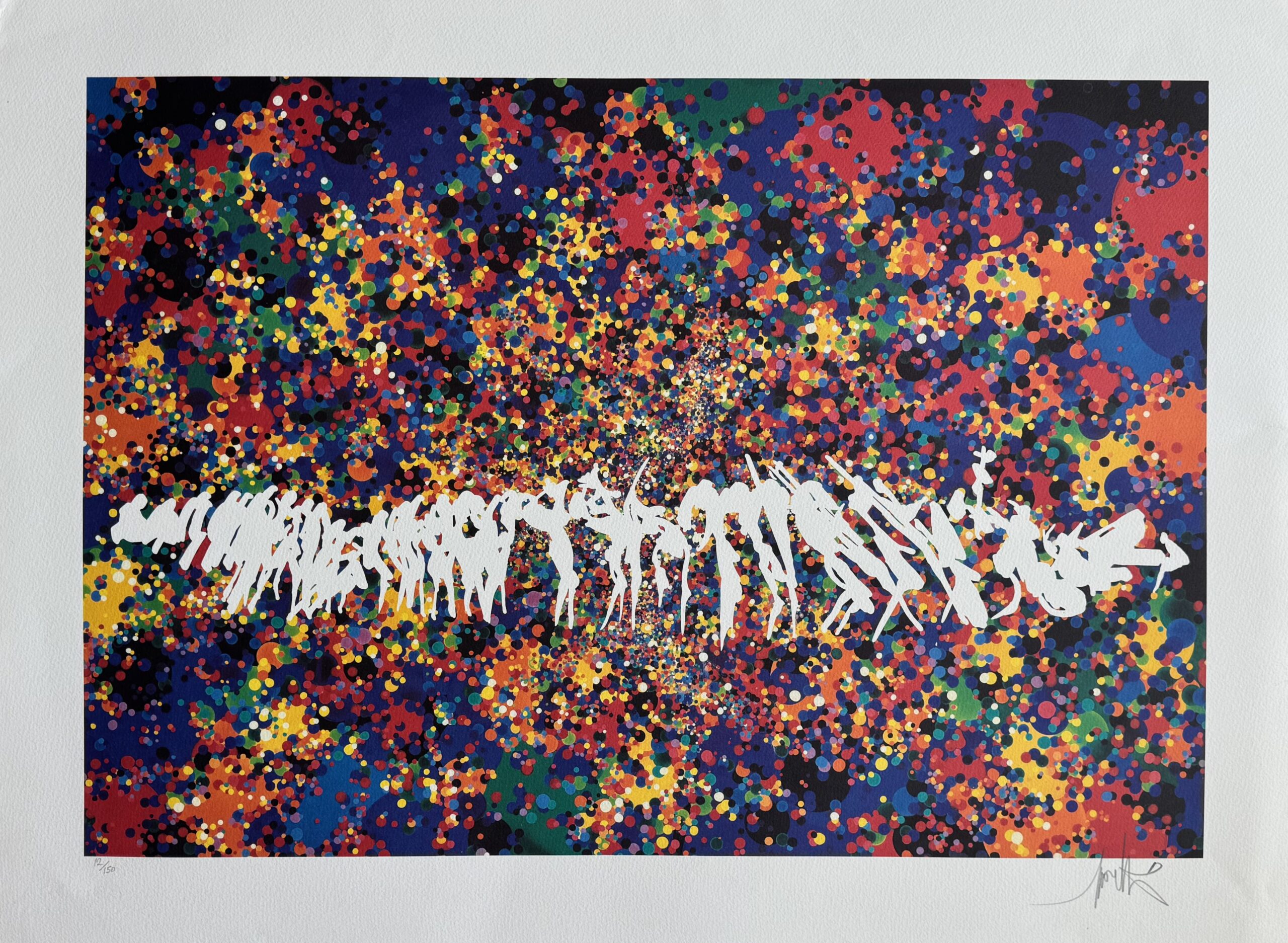 Raymond Moretti JAZZ BAND Hand Signed Limited Edition Lithograph