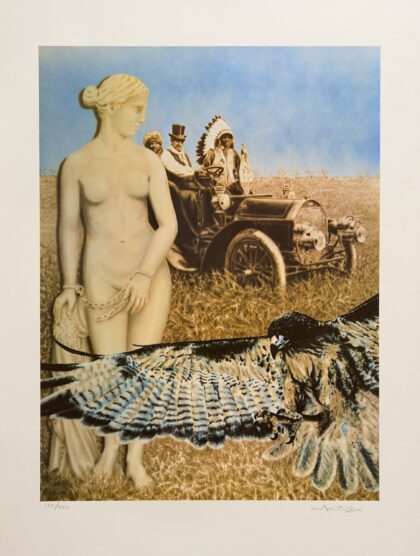 Robert Anderson HOPELESSLY WATCHING Hand Signed Limited Edition Lithograph