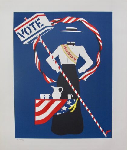 Robert Indiana HENRIETTA M. 1977 Limited Edition Lithograph 24" x 20"