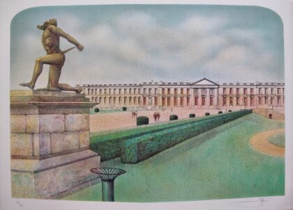 ROLF RAFFLEWSKI VERSAILLES FRANCE Hand Signed Limited Edition Lithograph