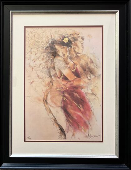 Gary Benfield ROSA Hand Signed Limited Edition Framed Serigraph