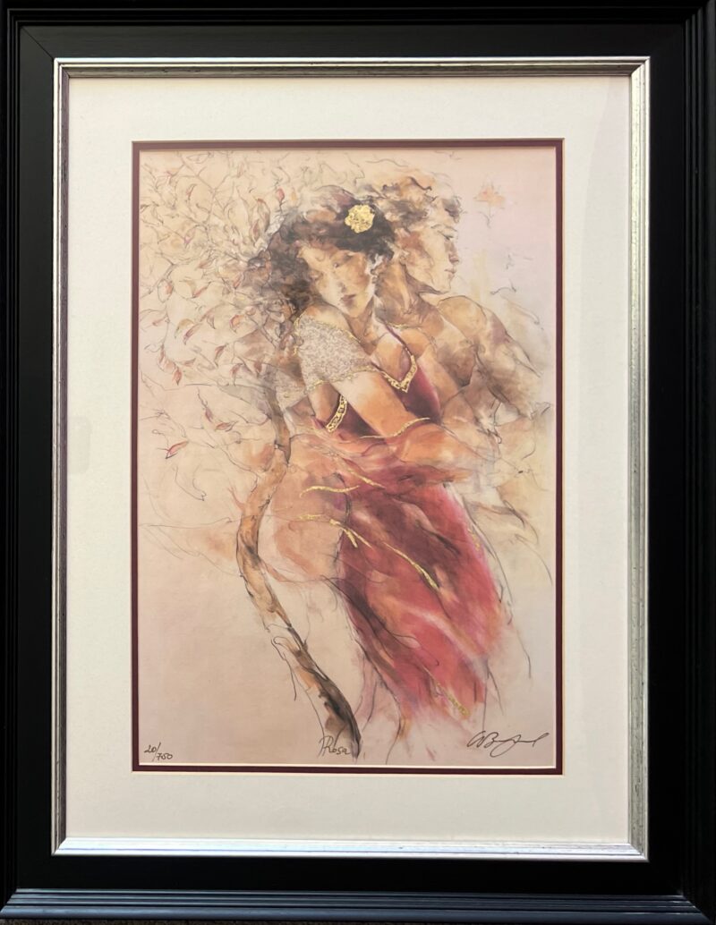 Gary Benfield ROSA Hand Signed Limited Edition Framed Serigraph