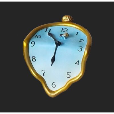 Dali MELTNG CLOCK Persistence of Memory Sculpture 