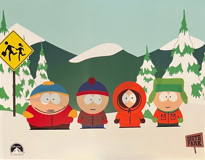 SOUTH PARK Limited Edition Sericel Animation Art