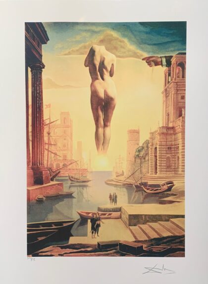 Salvador Dali LA TOISON D-OR Facsimile Signed Limited Edition Large Giclee