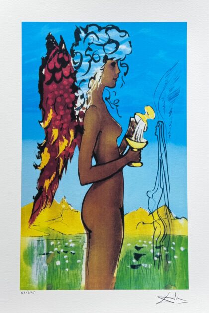 Salvador Dali LOVE'S PROMISES Facsimile Signed & Numbered Giclee Art 24 x 16