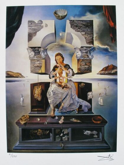 Salvador Dali MADONNA OF PORT LLIGAT Facsimile Signed & Numbered Giclee