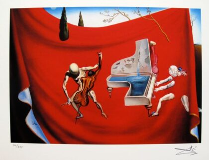 Salvador Dali MUSICAL TEMPEST Giclee