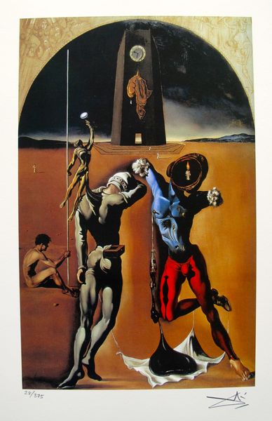 Salvador Dali POETRY OF AMERICA Facsimile Signed & Numbered Giclee