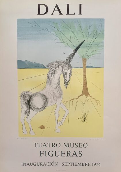 Salvador Dali Teatro Museo Figueras 1974 Lithograph