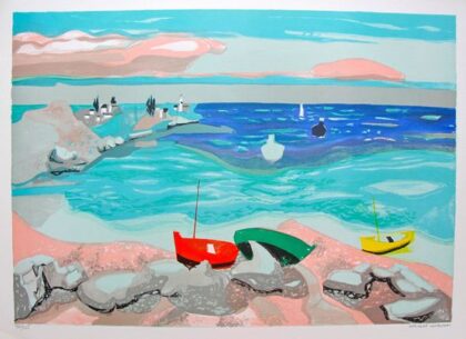 Georges Lambert SEASIDE Limited Edition Hand Signed Lithograph