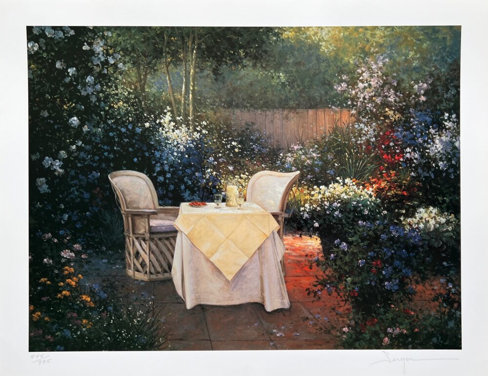 Sergon GARDEN PLEASURES Hand Signed Limited Edition Serigraph ...