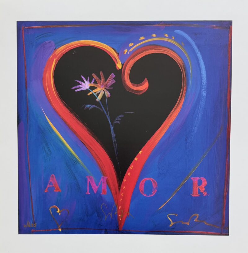 Simon Bull AMOR IV Hand Signed Limited Edition Lithograph