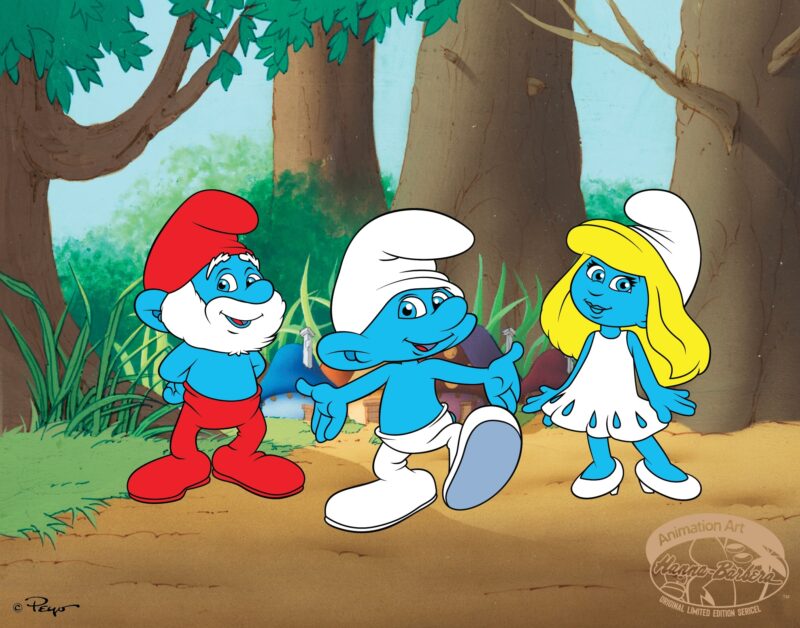 Smurfs Sericel