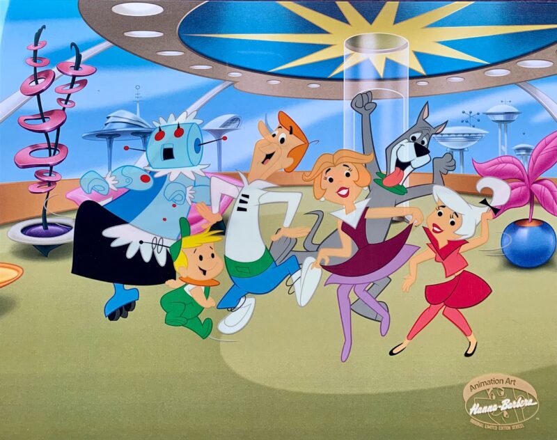 THE JETSONS Sericel Cartoon Animation Art Cel