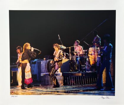 THE ROLLING STONES Hand Signed Limited Edition Photograph by GREGG COBARR