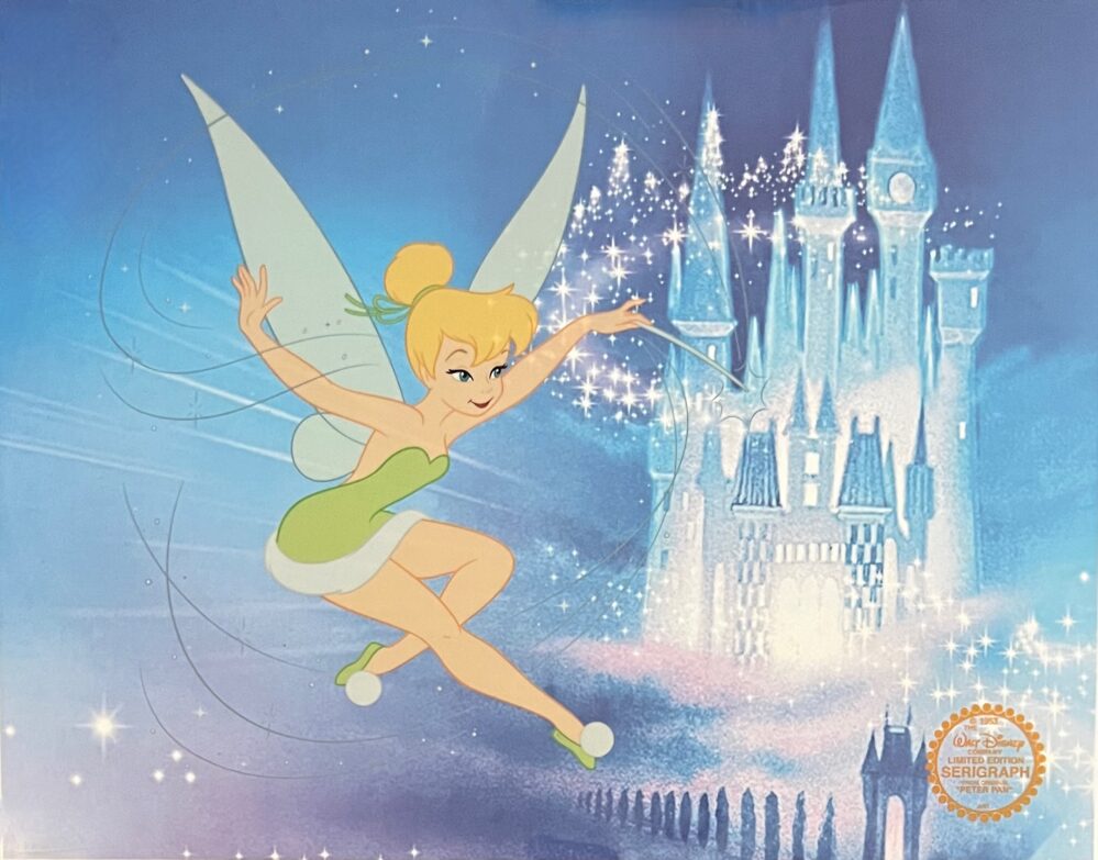 DISNEY TINKER BELL Limited Edition Sericel