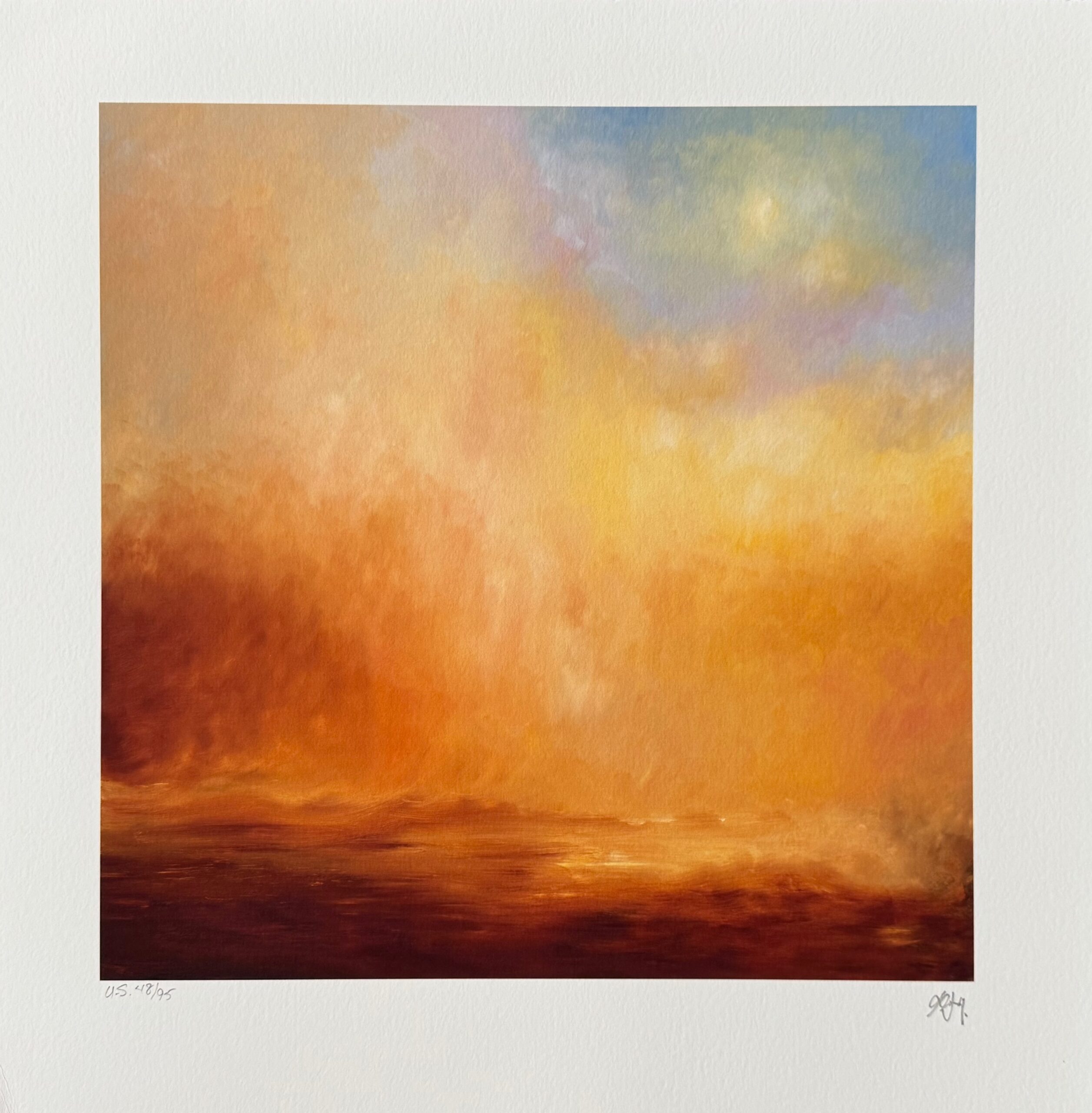Terry Donnelly LIGHT SYMPHONY II Hand Signed Limited Edition Giclee