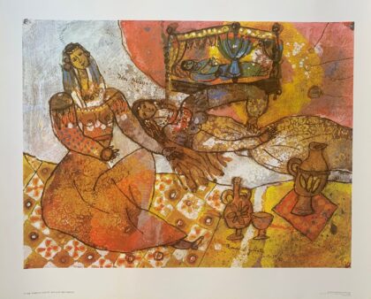 Theo Tobiasse ROMEO & JULIETTE IV 1980 Lithograph