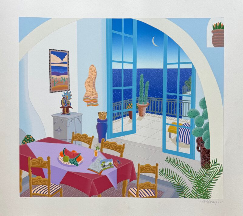 Thomas McKnight LAGUNA Hand Signed Limited Edition Serigraph