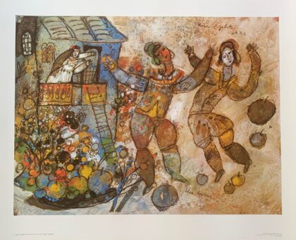 THEO TOBIASSE Romeo and Juliette II Original 1980 Lithograph