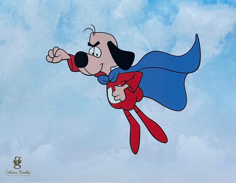 UNDERDOG TV Cartoon Sericel Animation Art Cel