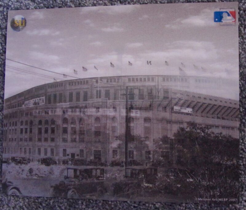 YANKEE STADIUM 3-D HOLOGRAPH PHOTO