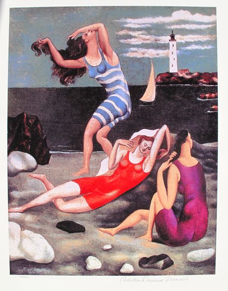 #082 THE BATHERS Pablo Picasso Estate Signed Giclee