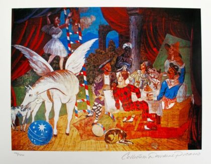 Pablo Picasso THEATRE Estate Signed Limited Edition Small Giclee