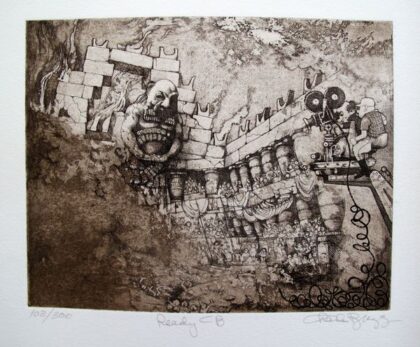 Charles Bragg READY CB Hand Signed Limited Ed. Etching