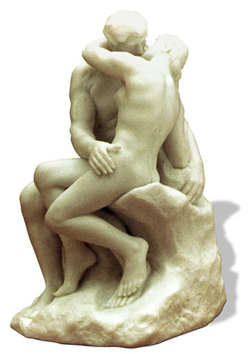 Auguste Rodin THE KISS Sculpture