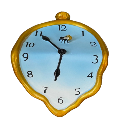 Salvador Dali MELTNG CLOCK Persistence of Memory Art Sculpture Figure