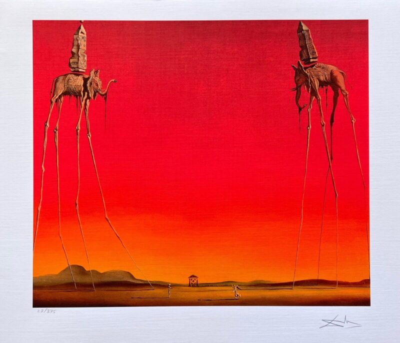 Salvador Dali LES ELEPHANTS