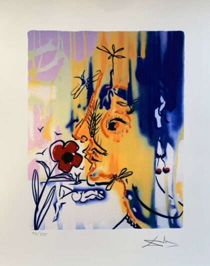 Salvador Dali VANISHING FACE Facsimile Signed & Numbered Giclee