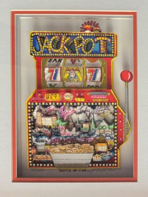 Charles Fazzino SLOTS OF FUN