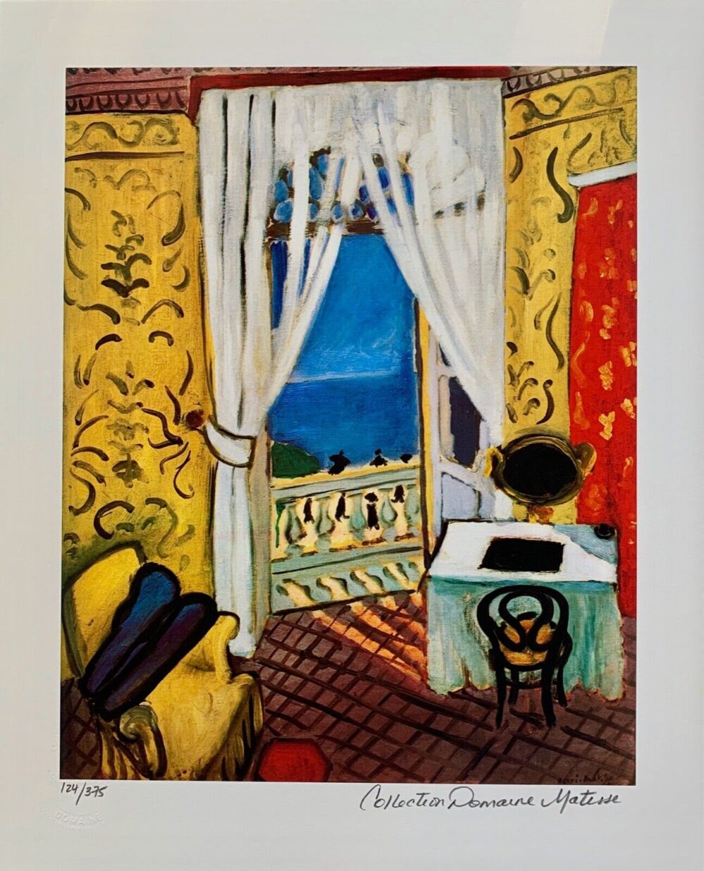 Henri Matisse INTERIOR WITH VIOLIN CASE