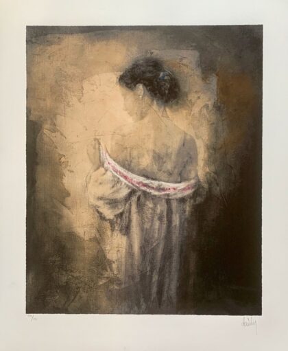 Josep Domenech SHYNESS Hand Signed Limited Edition Giclee