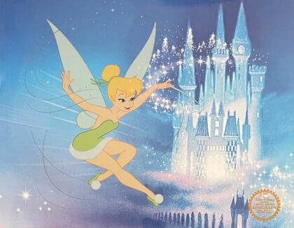 DISNEY TINKER BELL Limited Edition Sericel Animation Art Cel