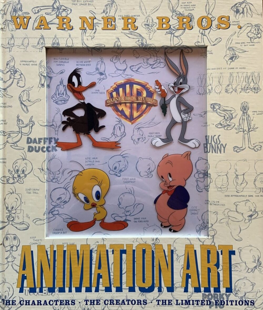 Warner Bros BUGS BUNNY TWEETY BIRD PORKY PIG Sericel Animation Art Cel