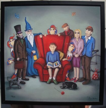 Paul Horton WORLD OF IMAGINATION Hand Signed Limited Ed. FRAMED Giclee