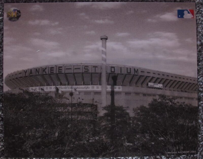 YANKEE STADIUM 3-D HOLOGRAPH PHOTO